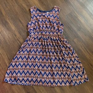 Yellow Star Swingy Retro Shift Dress